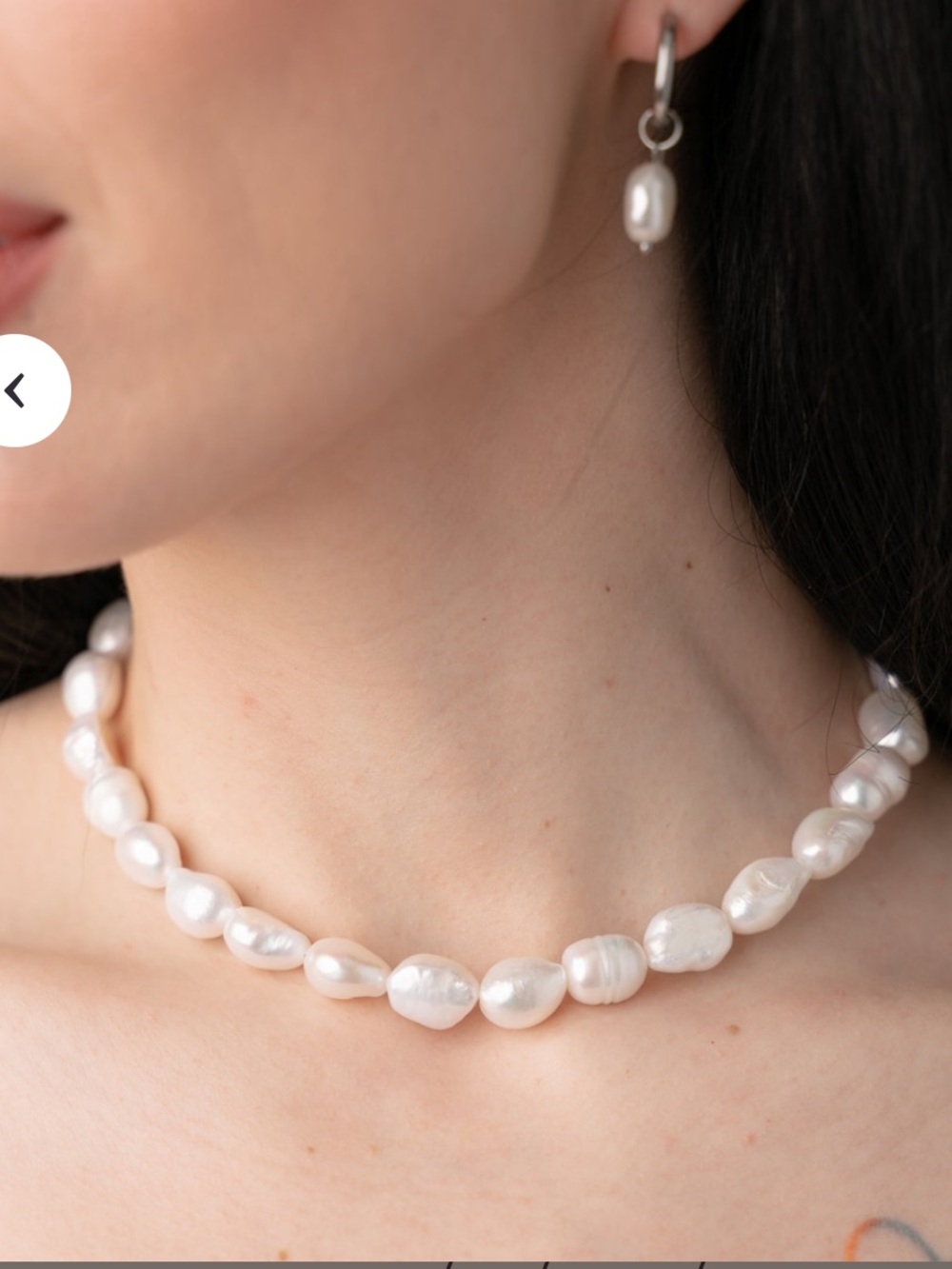 Pearl Choker Necklace